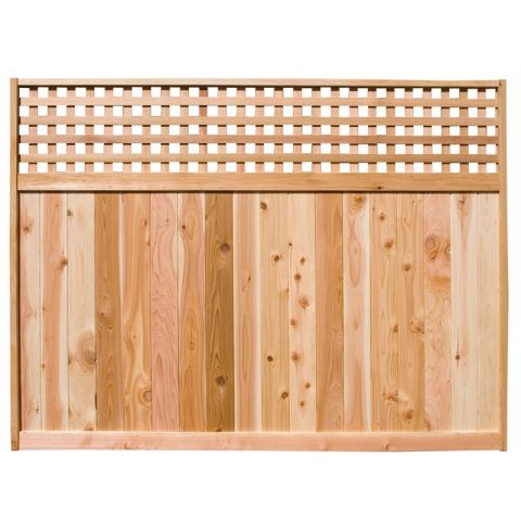 Cedar Fence Panels - Horizontal - Lumberworld