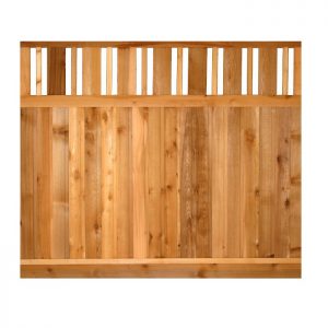 Cedar Fence Panels - Valley Top