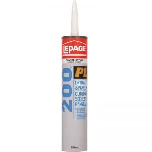 LePage PL200 Drywall & Panelling Construction Adhesive 300mL