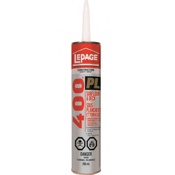 LePage PL400 Sub Floor Adhesive 295mL