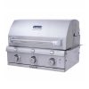 Saber 500 Stainless 3 Burner Built-In Grill