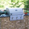 Saber 500 Stainless 3 Burner Built-In Grill - Image 2