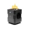 Ukiah Tailgater II Portable Firepit Black - Image 2