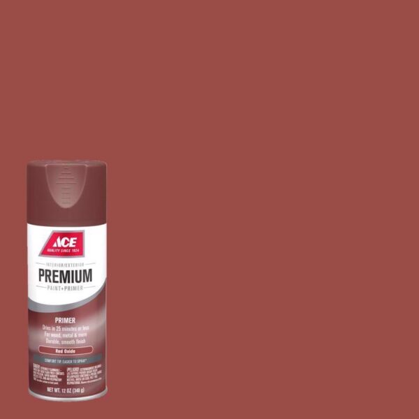 Ace Premium Spray Paint Red Oxide - Image 2