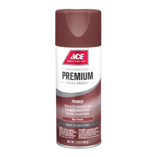 Ace Premium Spray Paint Red Oxide