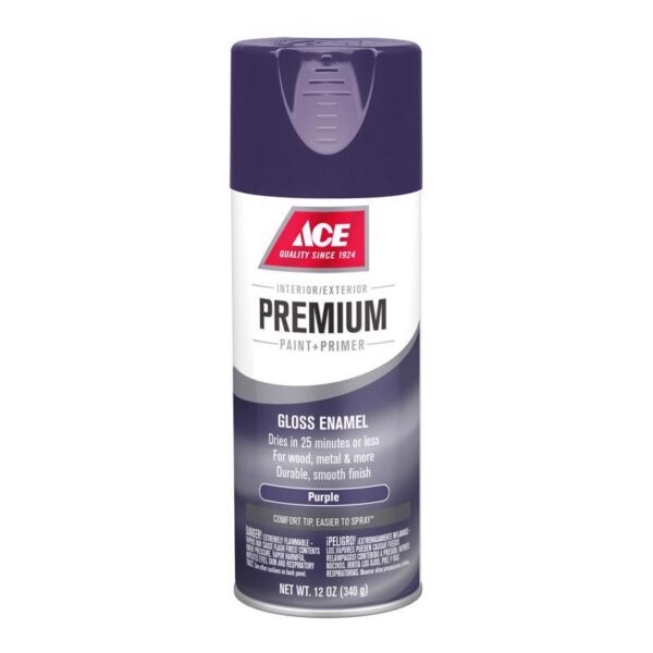 Ace Premium Spray Paint Gloss Purple