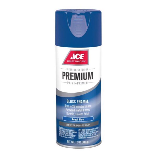 Ace Premium Spray Paint Gloss Royal Blue