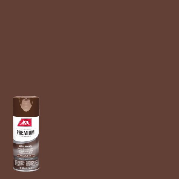 Ace Premium Spray Paint Gloss Chocolate Brown - Image 2