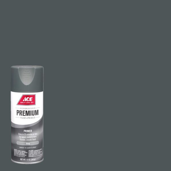 Ace Premium Spray Paint Grey Primer - Image 2