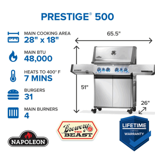 Napoleon Prestige 500 VRSIB Brewery & the Beast 2025 - Image 2