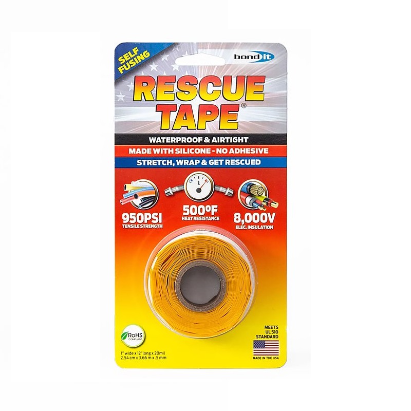 Rescue Tape Yellow 1"x 12'