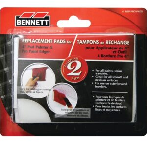 Bennett Pad Paint Edger Refill Pad 2 pack
